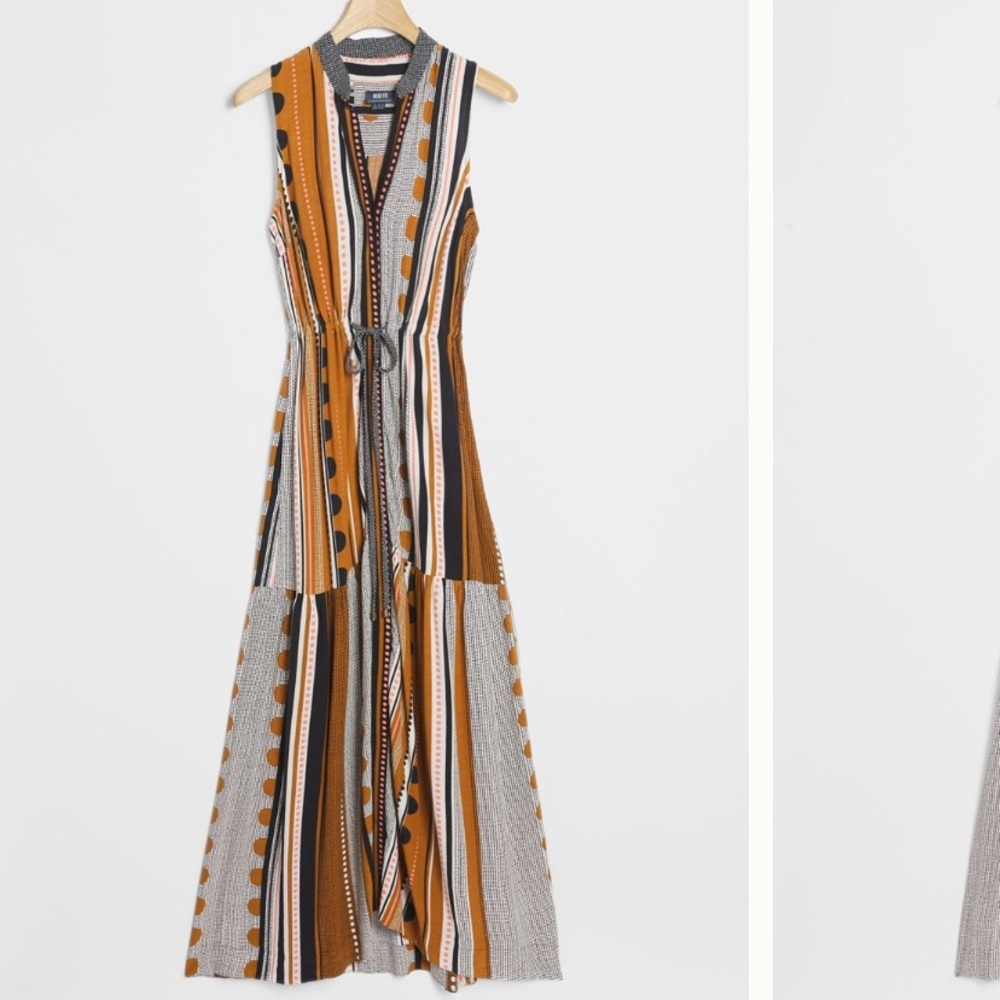 NWT Anthropologie maxi Dress- 10